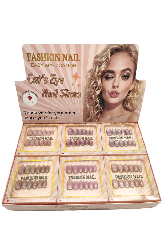 Squared Shape Press-On Nails