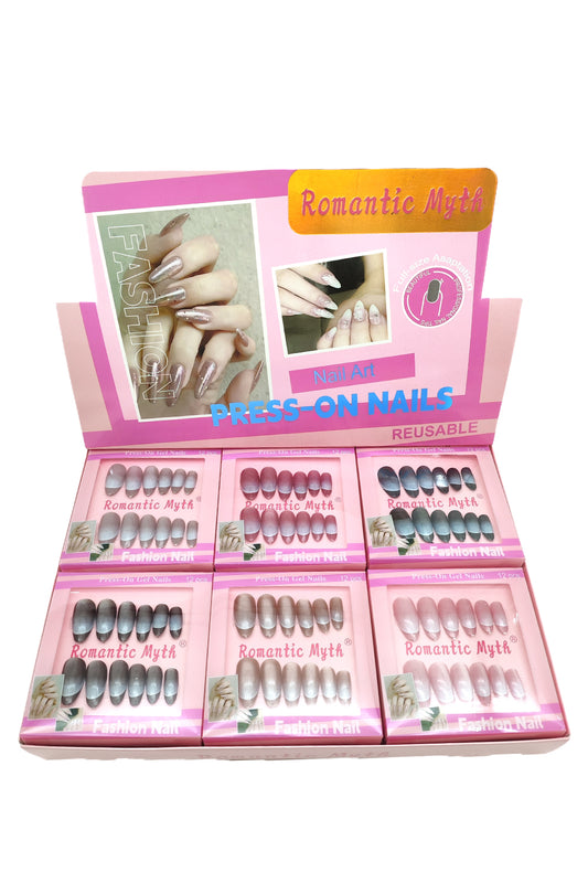 Almond Shape Press-On Nails