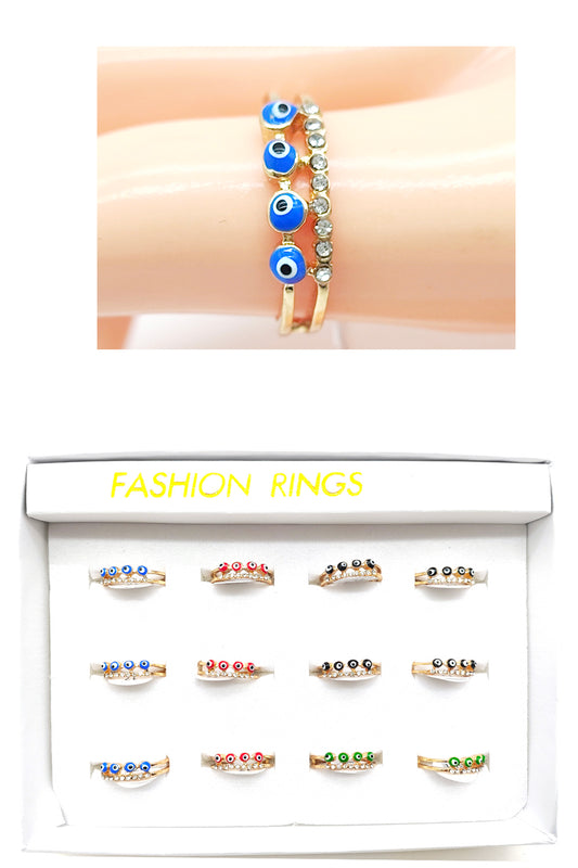 Evil Eye Fashion Rings