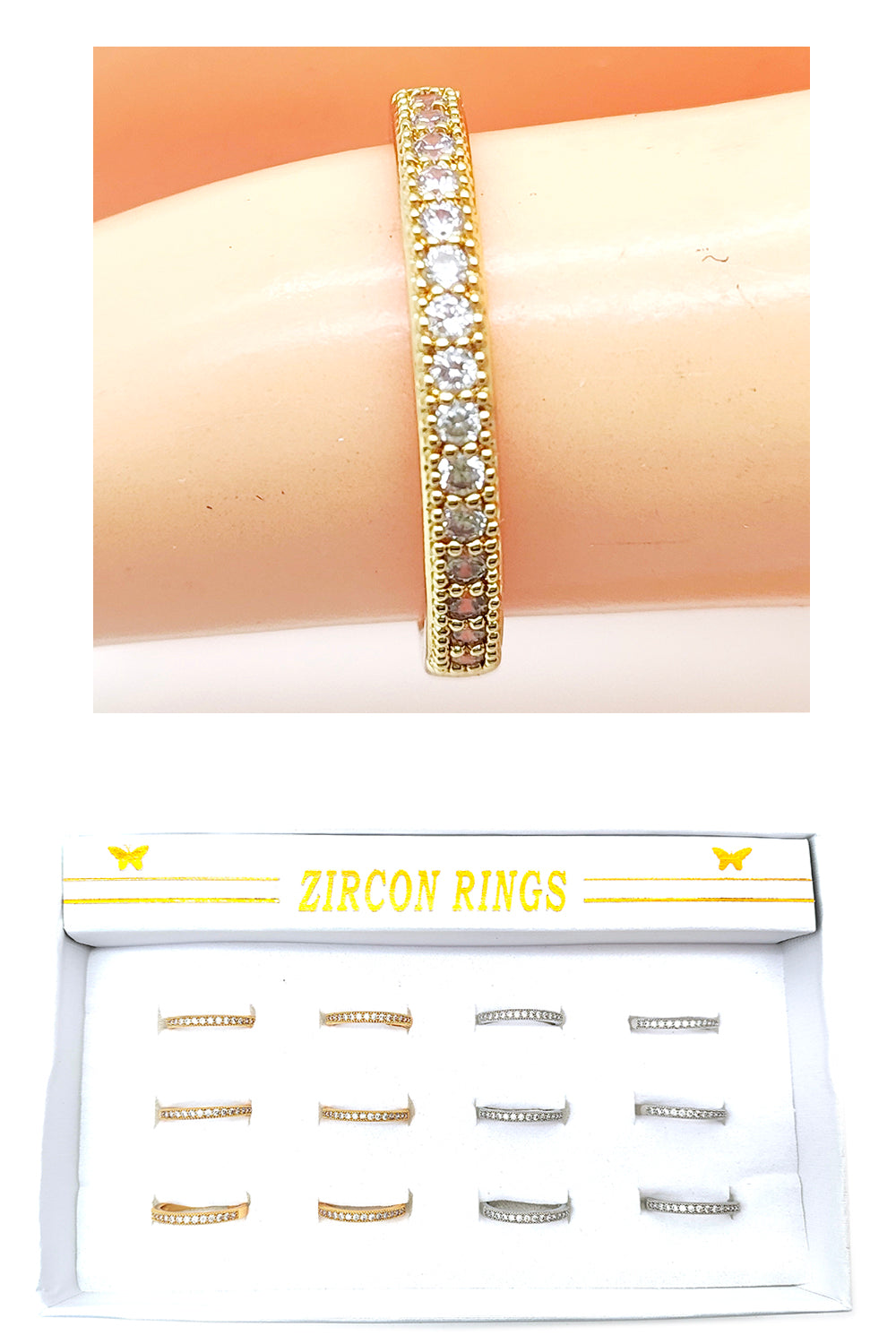 Round Eternity Band Ring