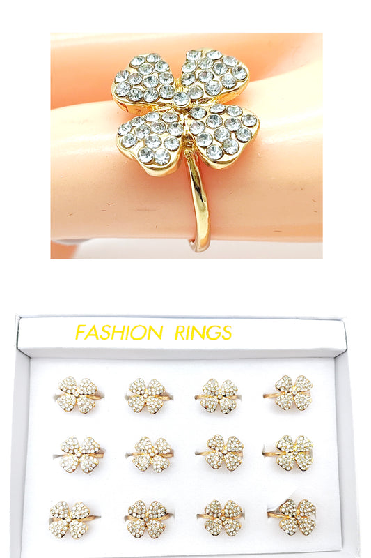 Flower Design Fashion Ring