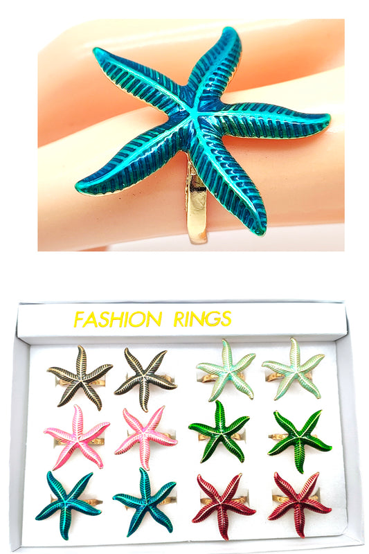 Starfish Fashion Ring
