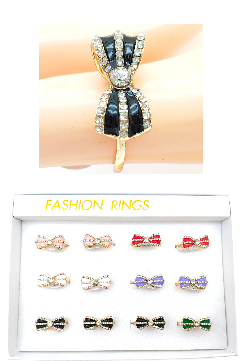 Bow Design Fashion Ring