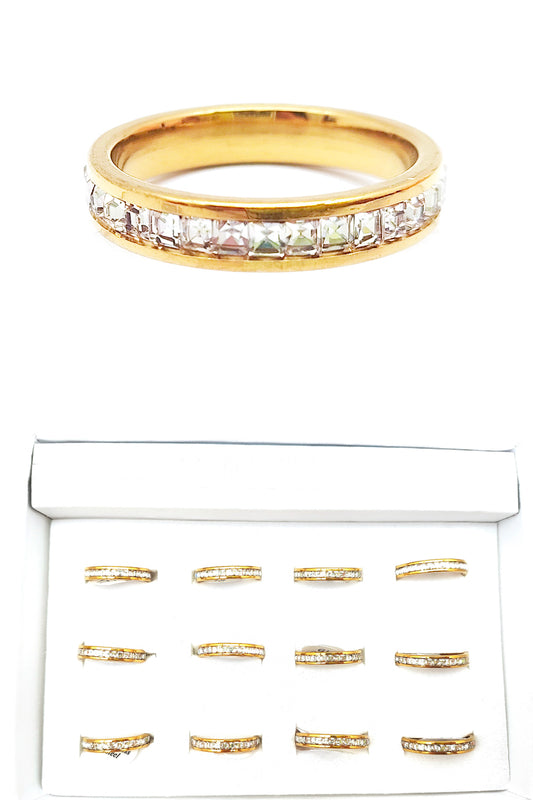 Gold Stainless Steel Ring