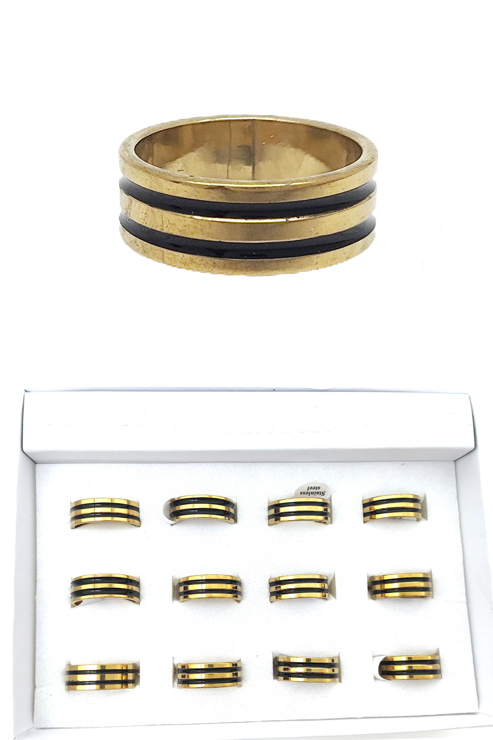 Gold Stainless Steel Ring