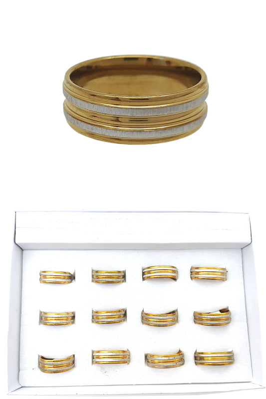 Gold Stainless Steel Ring