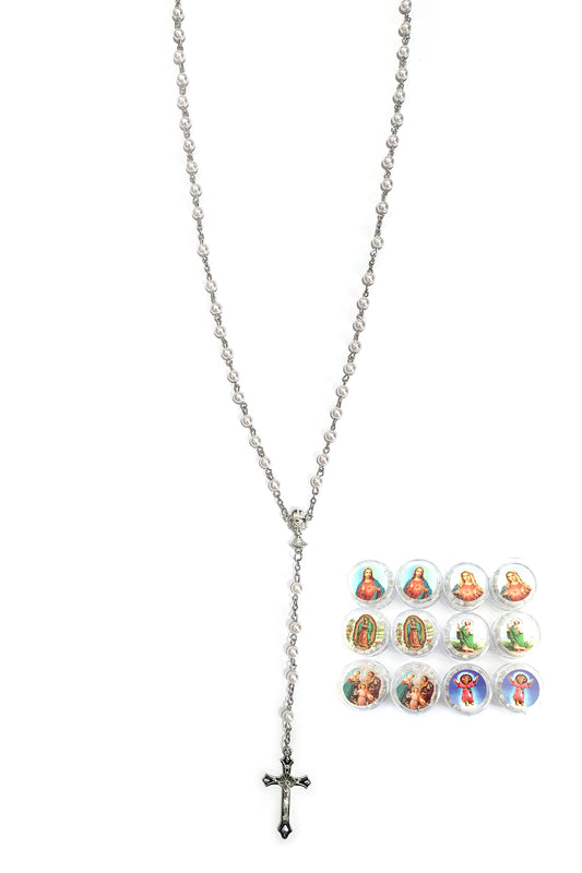Religious Peal Design Rosary