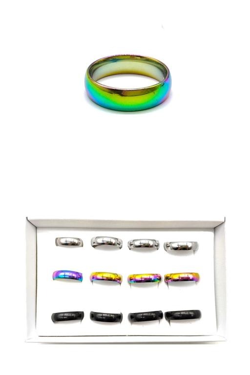 Stainless Steel Casual Rings