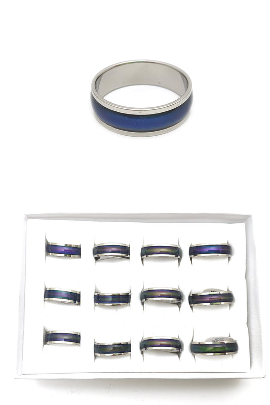 Stainless Steel Mood Ring