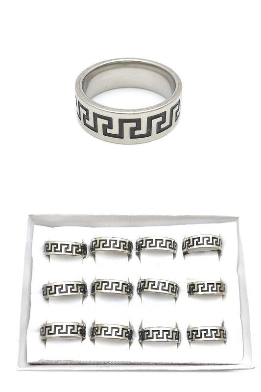 Stainless Steel Casual Ring