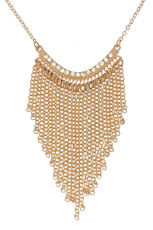 Gold Chain Necklace Set